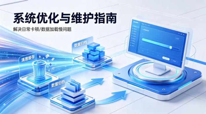 系统日常卡顿、数据加载慢，怎么维护优···